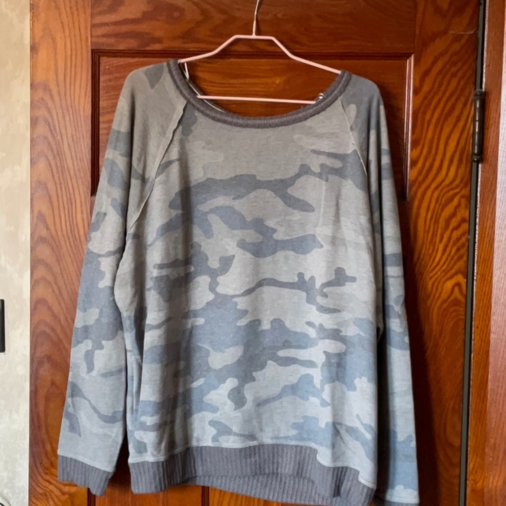 Gray and Pink sweatshirt